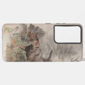 ドイツ語の金髪ポインタ SAMSUNG GALAXYケース (左側面)