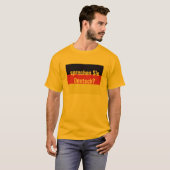 ドイツ語を話しますか。 Tシャツ (正面フル)