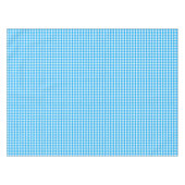 ドイツ語オクトーバーフェストブルーホワイトダイヤモンドパターン テーブルクロス (正面(横))