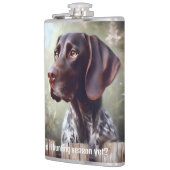 ドイツ語ショートエアーポインタ「バードシーズン」 フラスク (左)