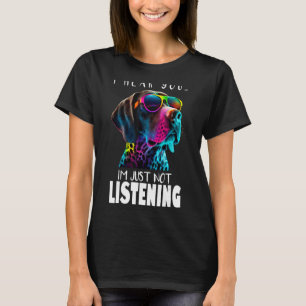 ドイツ語ショートエアーポインタGSPパパMom 1 Tシャツ