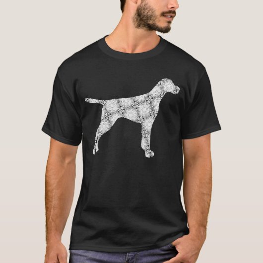 ドイツ語ショートエアーポインタGSPママパパ5 Tシャツ (正面)