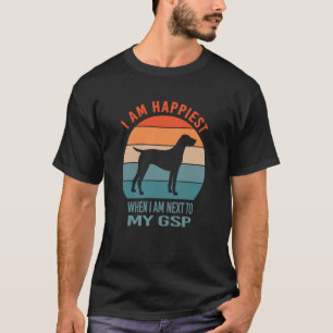 ドイツ語ショートエアーポインタGSPママパパ9 Tシャツ