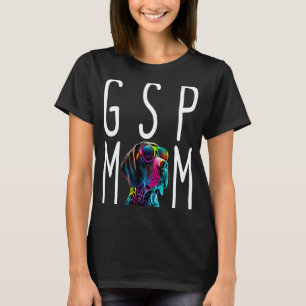 ドイツ語ショートエアーポインタGSPママ1 Tシャツ