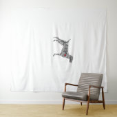 ドイツ語ショートエアーポインタI GSP犬ママ聞くのが大好き タペストリー (インサイチュ(横))