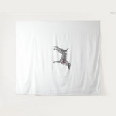 ドイツ語ショートエアーポインタI GSP犬ママ聞くのが大好き タペストリー (正面(横))