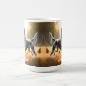 ドイツ語ショートエア走ポインタ コーヒーマグカップ (中央)