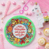 ドイツ語ハッピークリスマス&新年9» ペーパープレート (パーティー)