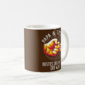 ドイツ語パパドイツ語の息子[ドイツ語]パパ・ウント コーヒーマグカップ (正面右)