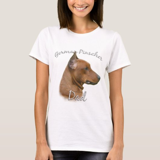 ドイツ語ピンシャーパパ2 Tシャツ (正面)