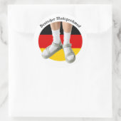 ドイツ語ファッション味ホワイトソックサンダルステレオタイプ ラウンドシール (バッグ)