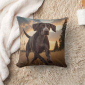 ドイツ語ポインタエレガント装飾用クッション クッション (ブランケット)