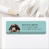 ドイツ語ポインタ差出人住所ラベル ラベル (インサイチュ)