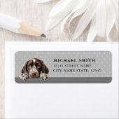 ドイツ語ポインタ差出人住所ラベル ラベル (インサイチュ)