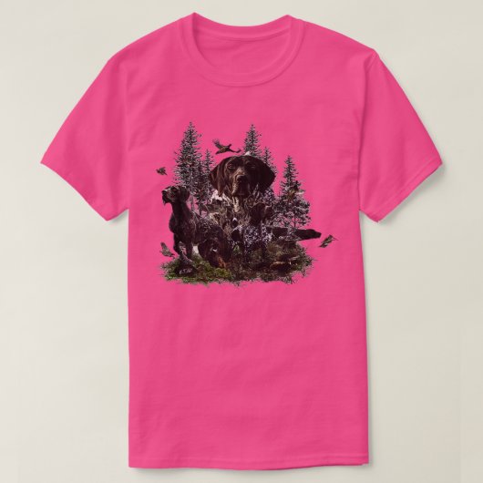 ドイツ語ポインタ11 Tシャツ (デザイン正面)