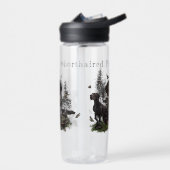 ドイツ語ポインタ ウォーターボトル (左面)