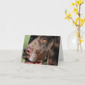 ドイツ語ポインタ カード (黄色い花)