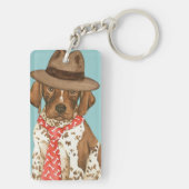 ドイツ語ポインタ キーホルダー (裏面)