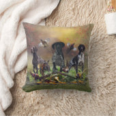 ドイツ語ポインタ クッション (ブランケット)