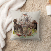 ドイツ語ポインタ クッション (ブランケット)