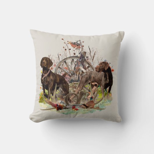 ドイツ語ポインタ クッション (正面)