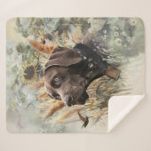 ドイツ語ポインタ シェルパブランケット (正面(横))