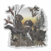 ドイツ語ポインタ シール (正面)