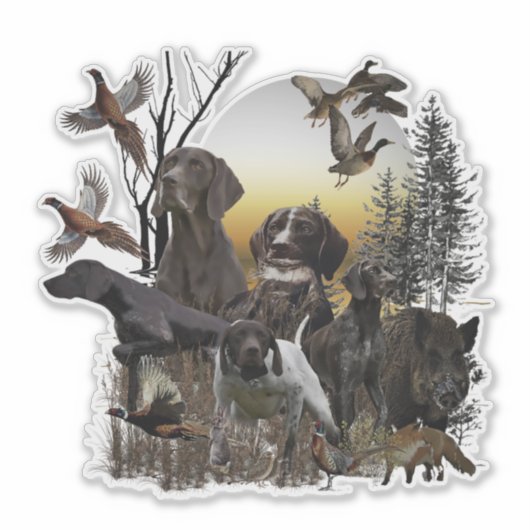 ドイツ語ポインタ シール (正面)