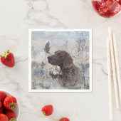 ドイツ語ポインタ スタンダードカクテルナプキン (インサイチュ)