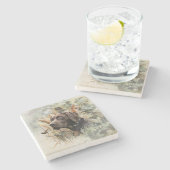 ドイツ語ポインタ ストーンコースター (横)