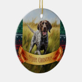 ドイツ語ポインタ セラミックオーナメント (右)
