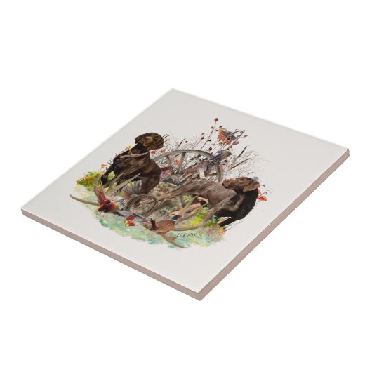 ドイツ語ポインタ タイル (側面)