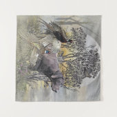 ドイツ語ポインタ タペストリー (正面(横))