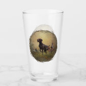 ドイツ語ポインタ タンブラーグラス (正面)