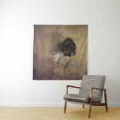 ドイツ語ポインタ、ドイツ語Kurzhaar Tapes タペストリー (インサイチュ(横))