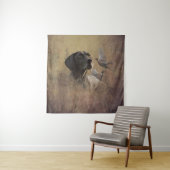 ドイツ語ポインタ、ドイツ語Kurzhaar Tapes タペストリー (インサイチュ)