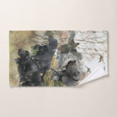 ドイツ語ポインタ バスタオルセット (ハンドタオル)