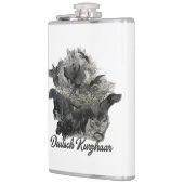 ドイツ語ポインタ フラスク (左)