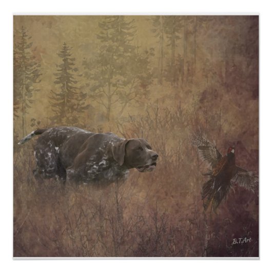 ドイツ語ポインタ ポスター (正面)