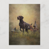 ドイツ語ポインタ ポストカード (正面)