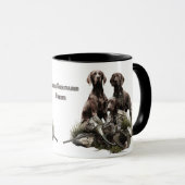 ドイツ語ポインタ マグカップ (正面右)