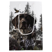 ドイツ語ポインタ ミディアムペーパーバッグ (裏面)