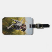 ドイツ語ポインタ ラゲッジタグ (正面横)