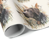 ドイツ語ポインタ ラッピングペーパー (ロールコーナー)