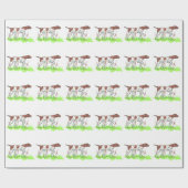 ドイツ語ポインタ ラッピングペーパー (フラット)