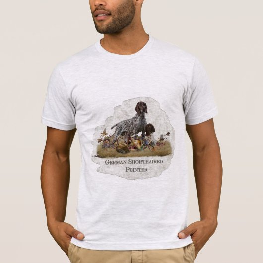 ドイツ語ポインタ Tシャツ (正面)