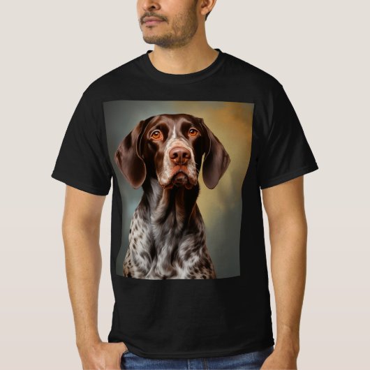 ドイツ語ポインタ Tシャツ (正面)