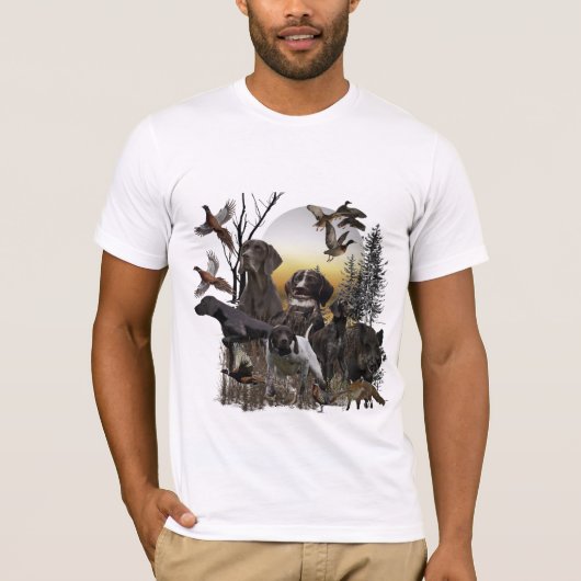 ドイツ語ポインタ Tシャツ (正面)