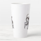 ドイツ語ポインタGSP カフェラテマグ (正面)