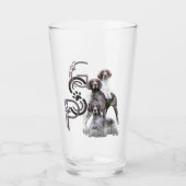 ドイツ語ポインタGSP タンブラーグラス (正面)